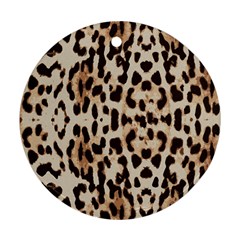 Leopard pattern Ornament (Round)