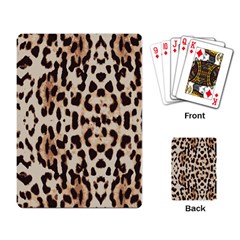 Leopard pattern Playing Card