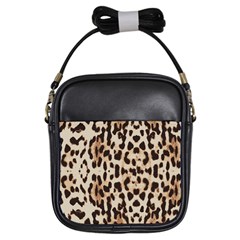 Leopard pattern Girls Sling Bags