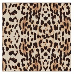 Leopard pattern Large Satin Scarf (Square)