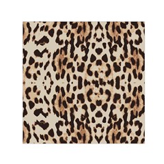 Leopard pattern Small Satin Scarf (Square)