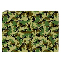 Camo Woodland Cosmetic Bag (xxl)  by sifis