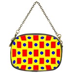 Pattern Design Backdrop Chain Purses (One Side)  Front