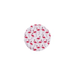 Flamingo pattern 1  Mini Buttons