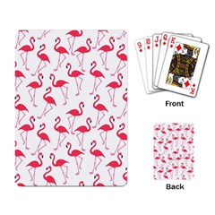 Flamingo pattern Playing Card