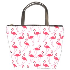 Flamingo pattern Bucket Bags