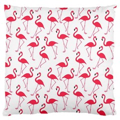 Flamingo pattern Large Flano Cushion Case (One Side)