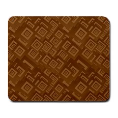 Brown Pattern Rectangle Wallpaper Large Mousepads by Amaryn4rt