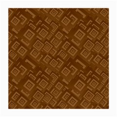 Brown Pattern Rectangle Wallpaper Medium Glasses Cloth by Amaryn4rt