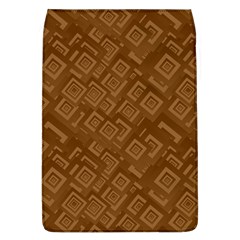 Brown Pattern Rectangle Wallpaper Flap Covers (l)  by Amaryn4rt