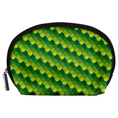 Dragon Scale Scales Pattern Accessory Pouches (large)  by Amaryn4rt