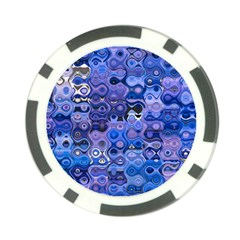 Background Texture Pattern Colorful Poker Chip Card Guard by Amaryn4rt