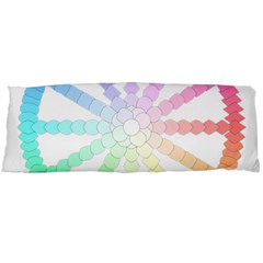 Polygon Evolution Wheel Geometry Body Pillow Case (dakimakura) by Amaryn4rt