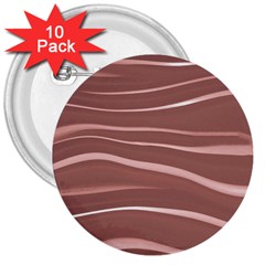 Lines Swinging Texture Background 3  Buttons (10 Pack)  by Amaryn4rt