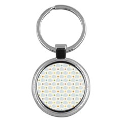 Baby Cloudy Star Cloud Rainbow Blue Sky Key Chains (round) 