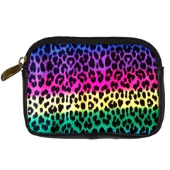 Cheetah Neon Rainbow Animal Digital Camera Cases