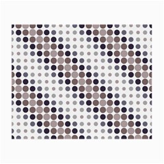 Circle Blue Grey Line Waves Black Small Glasses Cloth by Alisyart