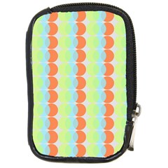 Circles Orange Blue Green Yellow Compact Camera Cases