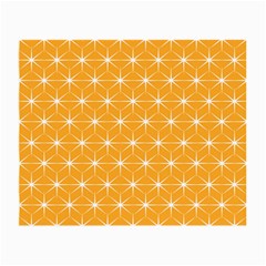 Yellow Stars Light White Orange Small Glasses Cloth by Alisyart