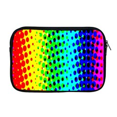 Comic Strip Dots Circle Rainbow Apple MacBook Pro 17  Zipper Case