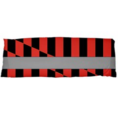 Falg Sign Star Line Black Red Body Pillow Case (dakimakura)