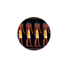 Egyptian Mummy Guard Treasure Monster Golf Ball Marker