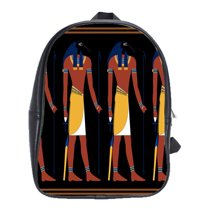 Egyptian Mummy Guard Treasure Monster School Bags(Large) 