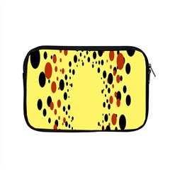 Gradients Dalmations Black Orange Yellow Apple Macbook Pro 15  Zipper Case