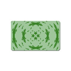 Green Hole Magnet (name Card)