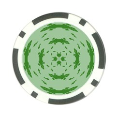 Green Hole Poker Chip Card Guard