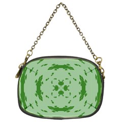 Green Hole Chain Purses (one Side)  by Alisyart