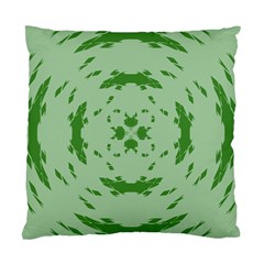 Green Hole Standard Cushion Case (one Side)