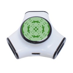 Green Hole 3-port Usb Hub