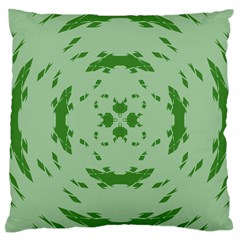 Green Hole Large Cushion Case (one Side) by Alisyart