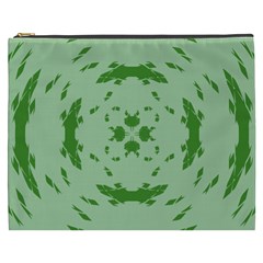 Green Hole Cosmetic Bag (xxxl)  by Alisyart