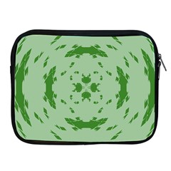 Green Hole Apple Ipad 2/3/4 Zipper Cases by Alisyart