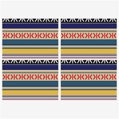 Original Code Rainbow Color Chevron Wave Line Belt Buckles by Alisyart