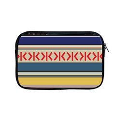 Original Code Rainbow Color Chevron Wave Line Apple Macbook Pro 13  Zipper Case by Alisyart