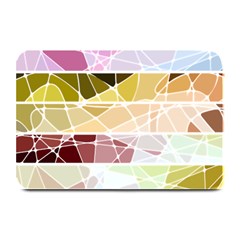 Geometric Mosaic Line Rainbow Plate Mats