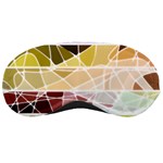 Geometric Mosaic Line Rainbow Sleeping Masks Front