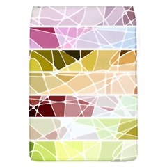 Geometric Mosaic Line Rainbow Flap Covers (L) 