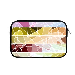 Geometric Mosaic Line Rainbow Apple MacBook Pro 13  Zipper Case