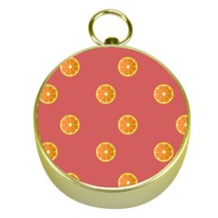 Oranges Lime Fruit Red Circle Gold Compasses by Alisyart