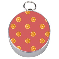 Oranges Lime Fruit Red Circle Silver Compasses