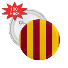 Red Yellow Flag 2 25  Buttons (100 Pack)  by Alisyart