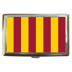 Red Yellow Flag Cigarette Money Cases by Alisyart
