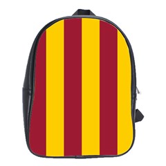 Red Yellow Flag School Bags(large) 