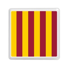 Red Yellow Flag Memory Card Reader (square) 