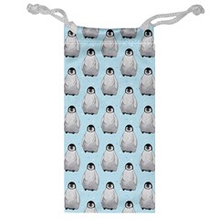 Penguin Animals Ice Snow Blue Cool Jewelry Bag by Alisyart