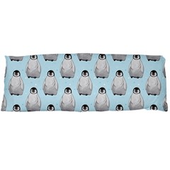 Penguin Animals Ice Snow Blue Cool Body Pillow Case (dakimakura)